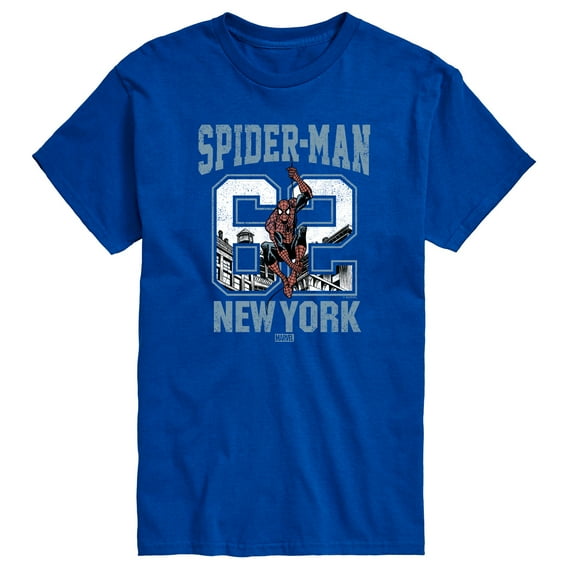 Marvel Spider-Man - 62 New York - Men's Short Sleeve Graphic T-Shirt