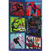 Marvel Spider-Man: Across The Spider-Verse - Group Wall Poster, 22.375" x 34"