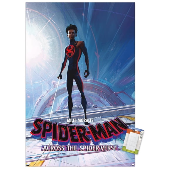 Marvel Spider-Man: Across The Spider-Verse - Miles Morales One Sheet Wall Poster, 22.375" x 34"