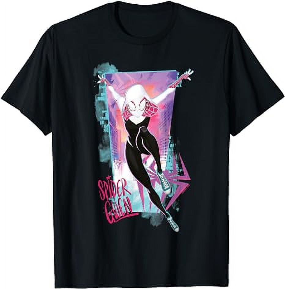 Marvel Spider-Man Across The Spider-Verse Part 1 Gwen Stacy T-Shirt ...