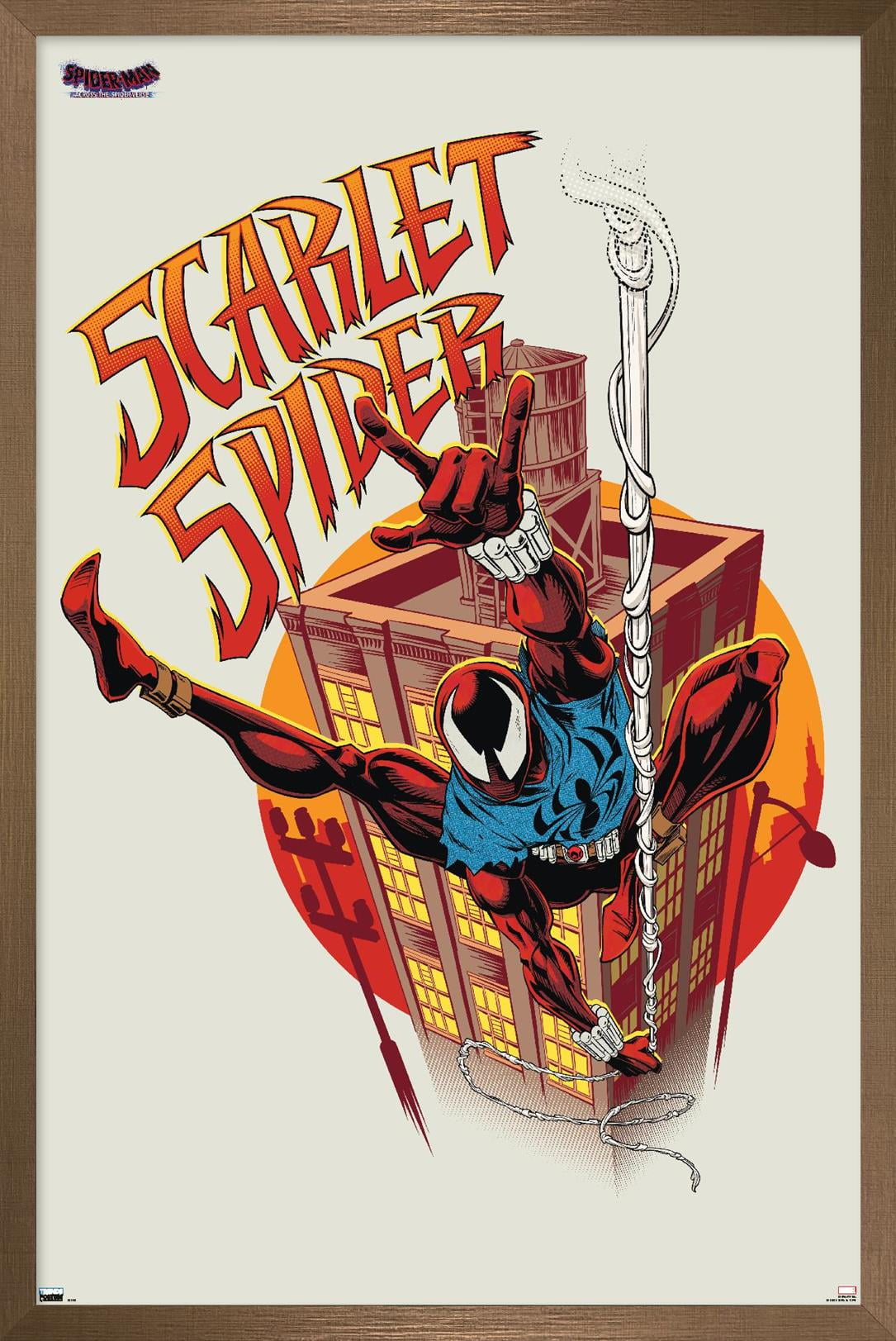 Marvel Spider-Man: Across The Spider-Verse - Scarlet Spider Wall Poster, 14.725" x 22.375" Framed