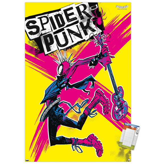 Marvel Spider-Man: Across The Spider-Verse - Spider-Punk Wall Poster, 22.375" x 34"