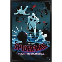 Marvel Spider-Man: Across The Spider-Verse - The Spot One Sheet Wall Poster, 14.725" x 22.375" Framed