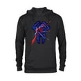 thumbnail image 1 of Marvel Spider-Man: Across the Spider-Verse 2099 Glitch - Pullover Hoodie for Adults - Customized-Black, 1 of 5