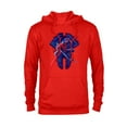 thumbnail image 1 of Marvel Spider-Man: Across the Spider-Verse 2099 Glitch - Pullover Hoodie for Adults - Customized-Red Heather, 1 of 5