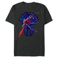thumbnail image 1 of Marvel Spider-Man: Across the Spider-Verse 2099 Glitch - Short Sleeve Blended T-Shirt for Adults - Customized-Dark Heather, 1 of 5