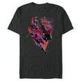 thumbnail image 1 of Marvel Spider-Man: Across the Spider-Verse 2099 Strike Team - Short Sleeve Blended T-Shirt for Adults - Customized-Dark Heather, 1 of 5