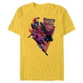 thumbnail image 1 of Marvel Spider-Man: Across the Spider-Verse 2099 Strike Team - Short Sleeve Blended T-Shirt for Adults - Customized-Yellow, 1 of 5