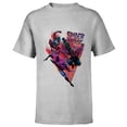 thumbnail image 1 of Marvel Spider-Man: Across the Spider-Verse 2099 Strike Team - Short Sleeve T-Shirt for Kids - Customized-Athletic Heather, 1 of 5