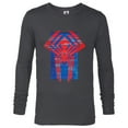 thumbnail image 1 of Marvel Spider-Man: Across the Spider-Verse 2099 Symbol Icon - Long Sleeve T-Shirt for Men - Customized-Charcoal Heather, 1 of 5