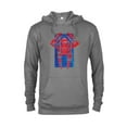 thumbnail image 1 of Marvel Spider-Man: Across the Spider-Verse 2099 Symbol Icon - Pullover Hoodie for Adults - Customized-Graphite Heather, 1 of 5