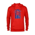 thumbnail image 1 of Marvel Spider-Man: Across the Spider-Verse 2099 Symbol Icon - Pullover Hoodie for Adults - Customized-Red, 1 of 5