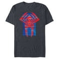 thumbnail image 1 of Marvel Spider-Man: Across the Spider-Verse 2099 Symbol Icon - Short Sleeve Blended T-Shirt for Adults - Customized-Navy Heather, 1 of 5