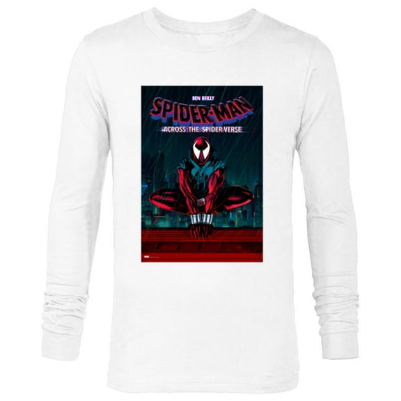 Marvel Spider-Man: Across the Spider-Verse Ben Reilly Poster - Long Sleeve T-Shirt for Men - Customized-White