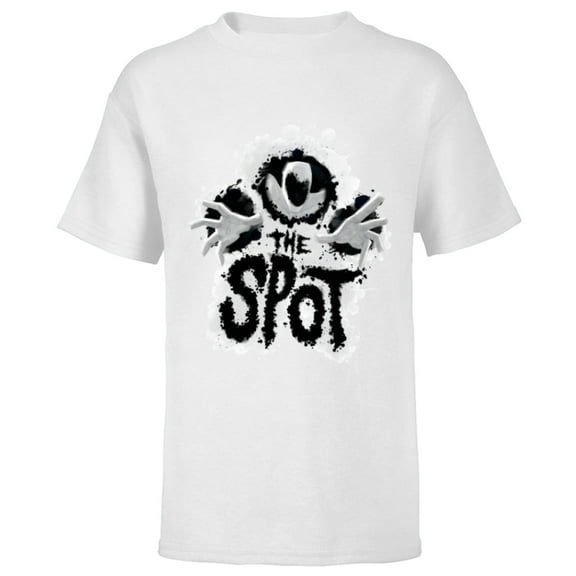 Marvel Spider-Man: Across the Spider-Verse Beware the Spot - Short Sleeve T-Shirt for Kids - Customized-White