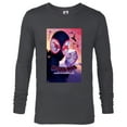 thumbnail image 1 of Marvel Spider-Man: Across the Spider-Verse Eye Reflections - Long Sleeve T-Shirt for Men - Customized-Charcoal Heather, 1 of 5