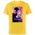 thumbnail image 1 of Marvel Spider-Man: Across the Spider-Verse Eye Reflections - Short Sleeve Cotton T-Shirt for Adults - Customized-Yellow, 1 of 5