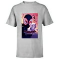thumbnail image 1 of Marvel Spider-Man: Across the Spider-Verse Eye Reflections - Short Sleeve T-Shirt for Kids - Customized-Athletic Heather, 1 of 5