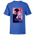 thumbnail image 1 of Marvel Spider-Man: Across the Spider-Verse Eye Reflections - Short Sleeve T-Shirt for Kids - Customized-Royal, 1 of 5