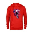 thumbnail image 1 of Marvel Spider-Man: Across the Spider-Verse Gwen Glitch - Pullover Hoodie for Adults - Customized-Red, 1 of 5