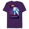 thumbnail image 1 of Marvel Spider-Man: Across the Spider-Verse Gwen Stacy Poster - Short Sleeve Blended T-Shirt for Adults - Customized-Purple, 1 of 5