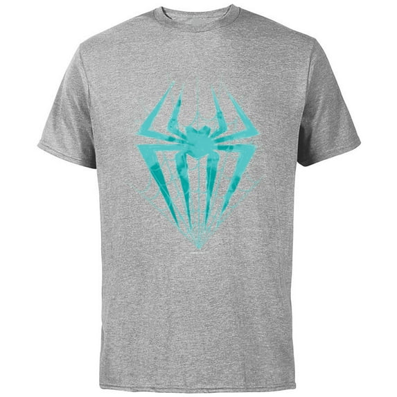 Marvel Spider-Man: Across the Spider-Verse Gwen Symbol - Short Sleeve Cotton T-Shirt for Adults - Customized-Athletic Heather