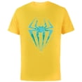thumbnail image 1 of Marvel Spider-Man: Across the Spider-Verse Gwen Symbol - Short Sleeve Cotton T-Shirt for Adults - Customized-Yellow, 1 of 5