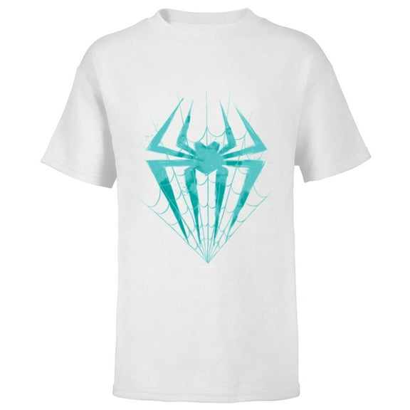 Marvel Spider-Man: Across the Spider-Verse Gwen Symbol - Short Sleeve T-Shirt for Kids - Customized-White