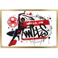 thumbnail image 1 of Marvel Spider-Man: Across the Spider-Verse - Hello I'm Miles Wall Poster, 14.725" x 22.375" Framed, 1 of 6