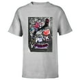thumbnail image 1 of Marvel Spider-Man: Across the Spider-Verse Hobie Poster - Short Sleeve T-Shirt for Kids - Customized-Athletic Heather, 1 of 5
