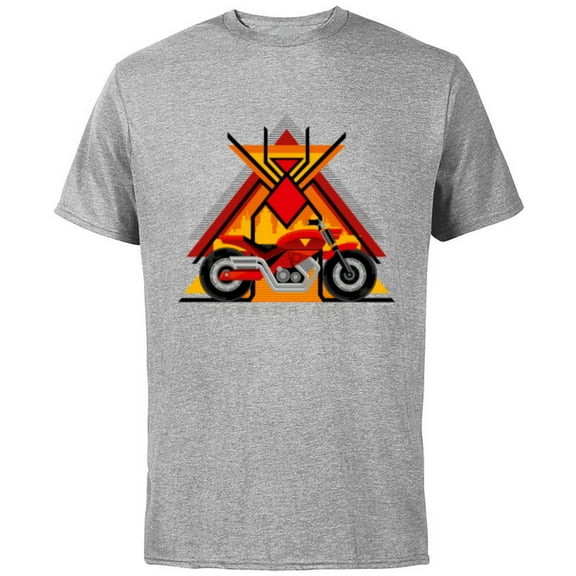 Marvel Spider-Man: Across the Spider-Verse Jessica Drew Bike - Short Sleeve Cotton T-Shirt for Adults - Customized-Athletic Heather