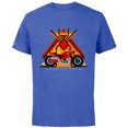 thumbnail image 1 of Marvel Spider-Man: Across the Spider-Verse Jessica Drew Bike - Short Sleeve Cotton T-Shirt for Adults - Customized-Royal Heather, 1 of 5