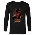 thumbnail image 1 of Marvel Spider-Man: Across the Spider-Verse Jessica Drew Jump - Long Sleeve T-Shirt for Men - Customized-Black, 1 of 5
