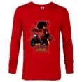thumbnail image 1 of Marvel Spider-Man: Across the Spider-Verse Jessica Drew Jump - Long Sleeve T-Shirt for Men - Customized-New Red, 1 of 5
