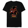thumbnail image 1 of Marvel Spider-Man: Across the Spider-Verse Jessica Drew Jump - Short Sleeve Blended T-Shirt for Adults - Customized-Black, 1 of 5