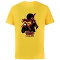 thumbnail image 1 of Marvel Spider-Man: Across the Spider-Verse Jessica Drew Jump - Short Sleeve Cotton T-Shirt for Adults - Customized-Yellow, 1 of 5