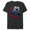 thumbnail image 1 of Marvel Spider-Man: Across the Spider-Verse Miles Gwen Miguel - Short Sleeve Blended T-Shirt for Adults - Customized-Dark Heather, 1 of 5