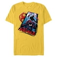 thumbnail image 1 of Marvel Spider-Man: Across the Spider-Verse Miles Gwen Miguel - Short Sleeve Blended T-Shirt for Adults - Customized-Yellow, 1 of 5