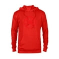 thumbnail image 1 of Marvel Spider-Man: Across the Spider-Verse Miles Symbol - Pullover Hoodie for Adults - Customized-Red, 1 of 5