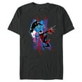 thumbnail image 1 of Marvel Spider-Man: Across the Spider-Verse Miles and Gwen - Short Sleeve Blended T-Shirt for Adults - Customized-Dark Heather, 1 of 5