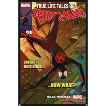Marvel Spider-Man: Across the Spider-Verse - Now What Cover Wall Poster, 22.375" x 34"