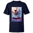 thumbnail image 1 of Marvel Spider-Man: Across the Spider-Verse Pavitr Poster - Short Sleeve T-Shirt for Kids - Customized-Navy, 1 of 5