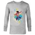 thumbnail image 1 of Marvel Spider-Man: Across the Spider-Verse Pavitr Prabhakar - Long Sleeve T-Shirt for Men - Customized-Athletic Heather, 1 of 5