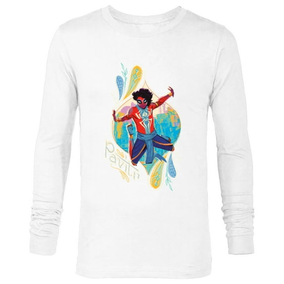Marvel Spider-Man: Across the Spider-Verse Pavitr Prabhakar - Long Sleeve T-Shirt for Men - Customized-White