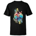 thumbnail image 1 of Marvel Spider-Man: Across the Spider-Verse Pavitr Prabhakar - Short Sleeve T-Shirt for Kids - Customized-Black, 1 of 5