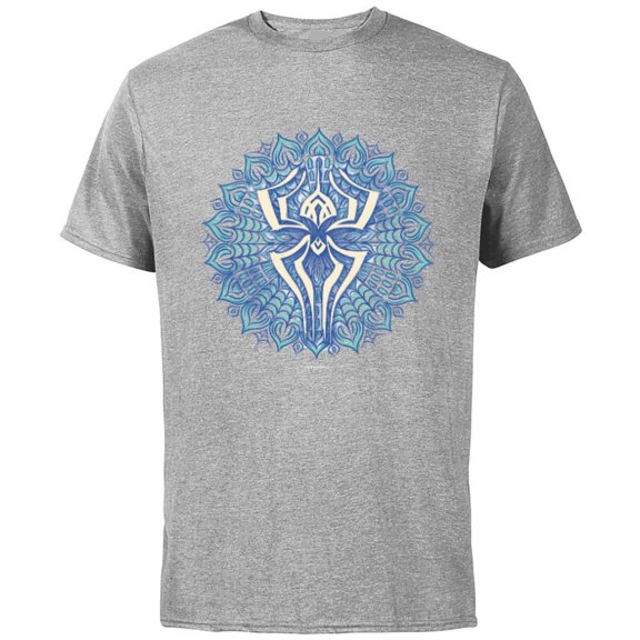 Marvel Spider-Man: Across the Spider-Verse Pavitr Symbol - Short Sleeve Cotton T-Shirt for Adults - Customized-Athletic Heather