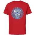 thumbnail image 1 of Marvel Spider-Man: Across the Spider-Verse Pavitr Symbol - Short Sleeve Cotton T-Shirt for Adults - Customized-Red, 1 of 5