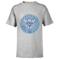 thumbnail image 1 of Marvel Spider-Man: Across the Spider-Verse Pavitr Symbol - Short Sleeve T-Shirt for Kids - Customized-Athletic Heather, 1 of 5