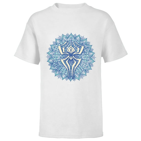 Marvel Spider-Man: Across the Spider-Verse Pavitr Symbol - Short Sleeve T-Shirt for Kids - Customized-White