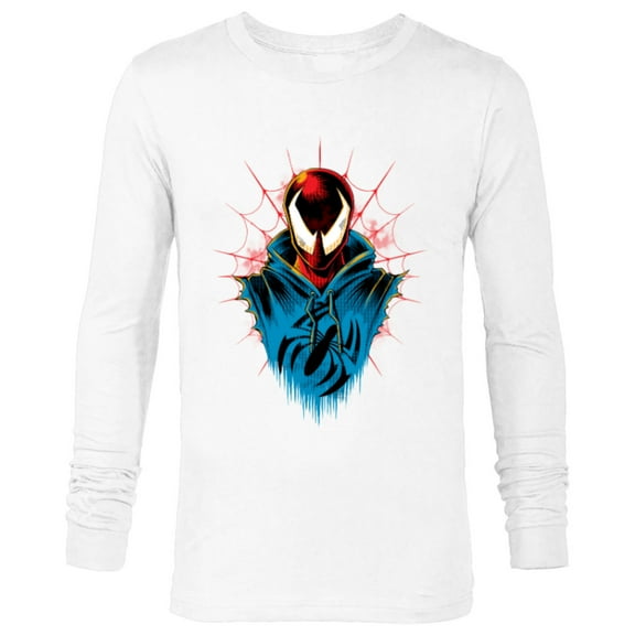 Marvel Spider-Man: Across the Spider-Verse Scarlet Spider - Long Sleeve T-Shirt for Men - Customized-White